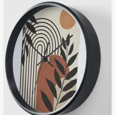 The Range Boho Chic Wall Clock - Brown