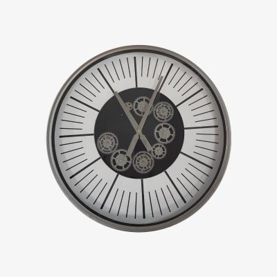 The Range Gear Design Wall Clock for Living Room - Silver