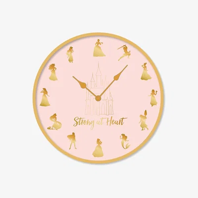 The Range Disney Princess (Strong At Heart) Wall Clock - Pink