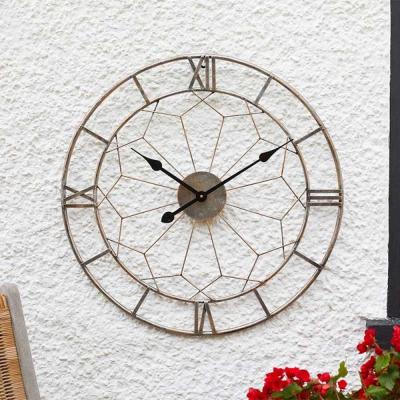The Range London Garden Wall Clock - Bronze
