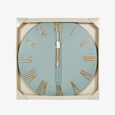 The Range Sage Numeral Clock 78cm - Sage