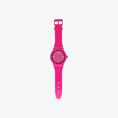 The Range Giant Retro Wristwatch Wall Clock  - Pink