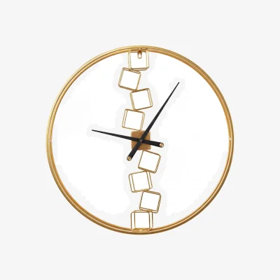 The Range Nordic Style Big Wall Clock - Gold