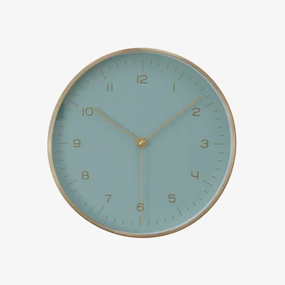 Teddy Beau Teddy's Collection Carter Mint Green Wall Clock
