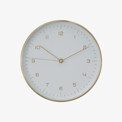 Teddy Beau Teddy's Collection Carter White Wall Clock