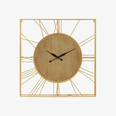 Teddy Beau Teddy's Collection Xavier Gold Clock