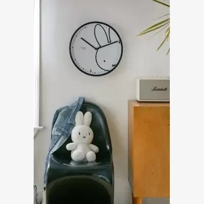 Urban Outfitters Cloudnola Original Miffy XL Wall Clock 45cm x 45cm x 9.5cm at Urban Outfitters