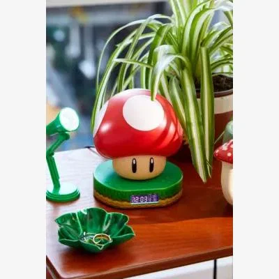 Urban Outfitters Urban Outfitters Super Mushroom Digital Alarm Clock ALL
