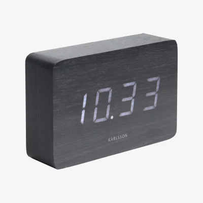 Westwing Led Alarm Clock Square with Usb