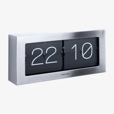 Westwing Table Clock Boxed Flip XL