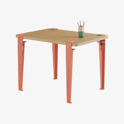 Made in Design Children's desk wood pink / 70 x 50 cm - Oak - TIPTOE