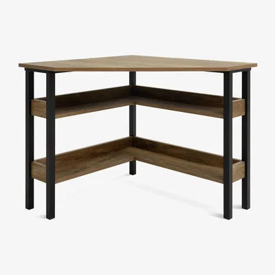 Habitat Habitat Nomad Corner Office Desk - Oak