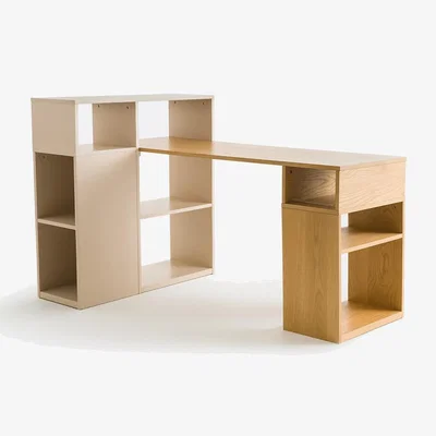 La Redoute Biface Reversible Corner Desk with Storage