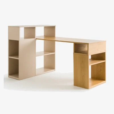 La Redoute Biface Reversible Corner Desk with Storage