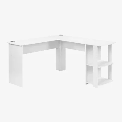 The Range Corner Desk L-Shaped - White