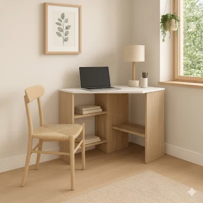 The Range Alison Corner Computer Desk - Cordoba