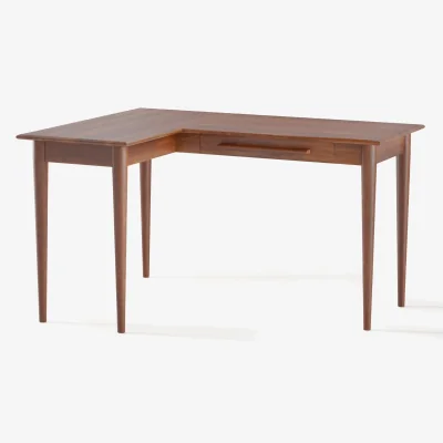 Westwing Mango Wood Corner Desk Paul