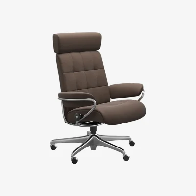 Arighi Bianchi Stressless® London Office Chair Brown