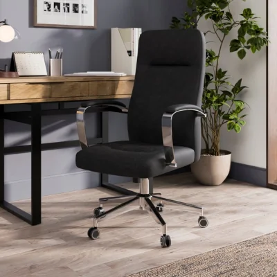Dunelm Alderton Faux Leather Office Chair