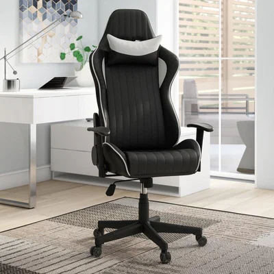 Dunelm Senna Gaming Chair White