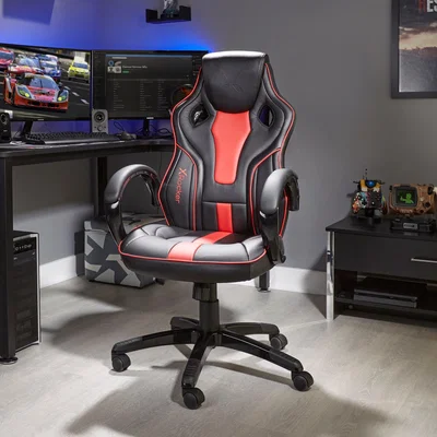 Dunelm X Rocker Maverick Office Gaming Chair Red