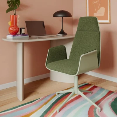 Dunelm Leny High Back Office Chair