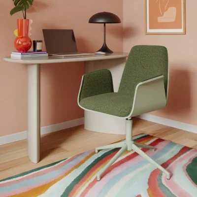 Dunelm Leny Low Back Office Chair