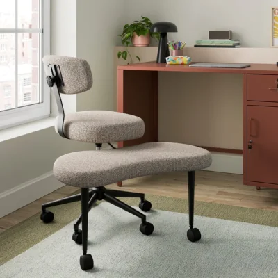 Dunelm Maisie Meditation Boucle Office Chair