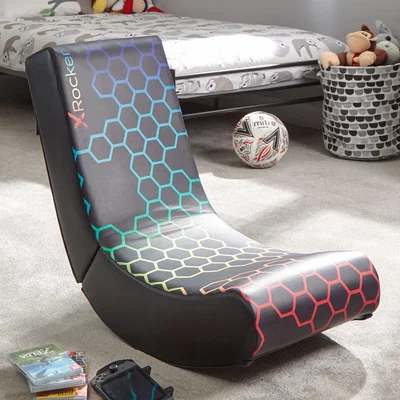 Dunelm X Rocker Video Rocker Neo Hex Gaming Chair MultiColoured