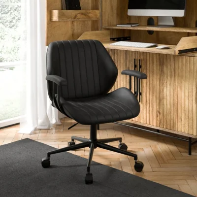 Dunelm Clement Faux Leather Office Chair