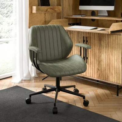 Dunelm Clement Faux Leather Office Chair