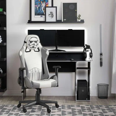 Dunelm Star Wars Stormtrooper Hero Gaming Chair White