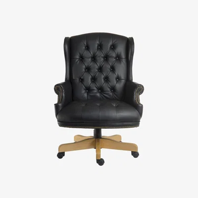 Furniture Village East River Chairman Chair - Black