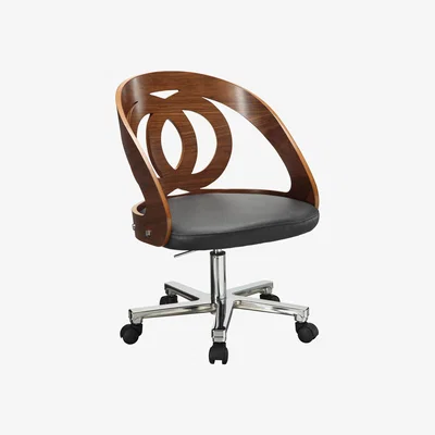 Furniture Village East Street Swivel Office Chair - Black