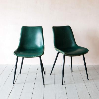 Graham & Green Set of Two Novak Green Chairs