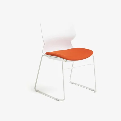 Habitat Habitat Tayte Office Chair - White and Orange