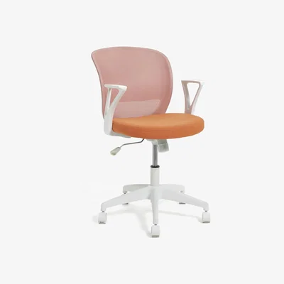 Habitat Habitat Beck Mesh Office Chair - Pink & Orange