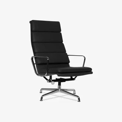 Heal's Vitra Eames Soft Pad Chair White - Heal's UK Furniture
