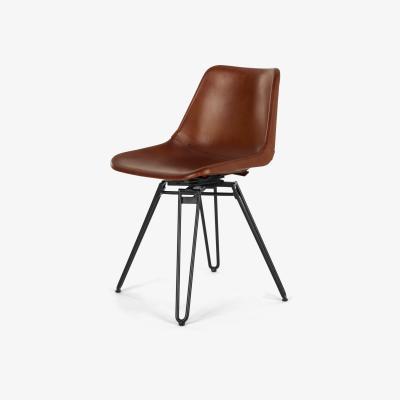 Made.com Kendal Office Chair, Tan and Black