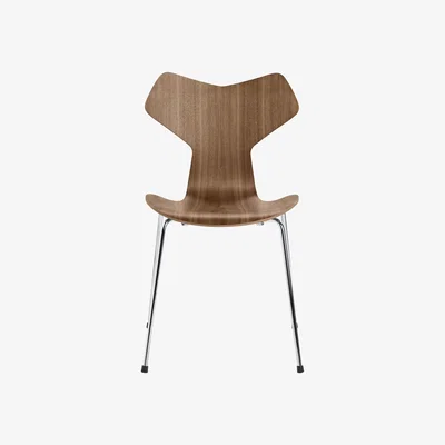 Made in Design Grand Prix Stacking chair - / Bois naturel by Fritz Hansen Natural wood