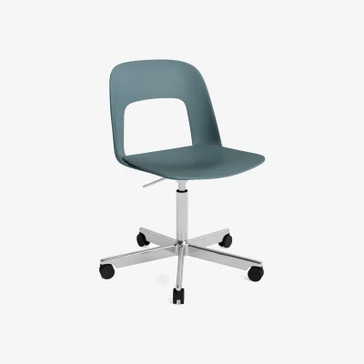 Nordic Nest HAY Layout Chair 141 chair Ocean-polished aluminium