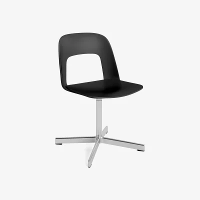 Nordic Nest HAY Layout Chair 131 chair Black-polished aluminium