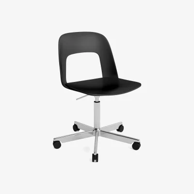 Nordic Nest HAY Layout Chair 141 chair Black-polished aluminium