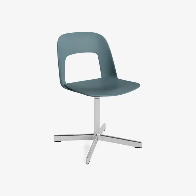 Nordic Nest HAY Layout Chair 131 chair Ocean-polished aluminium