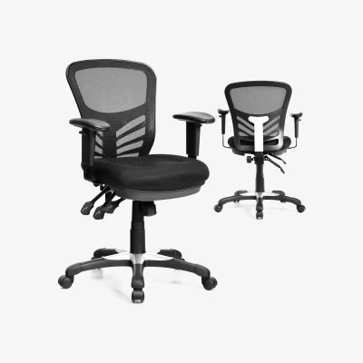The Range Reclining Mesh Office Chair Executive Chair - Black