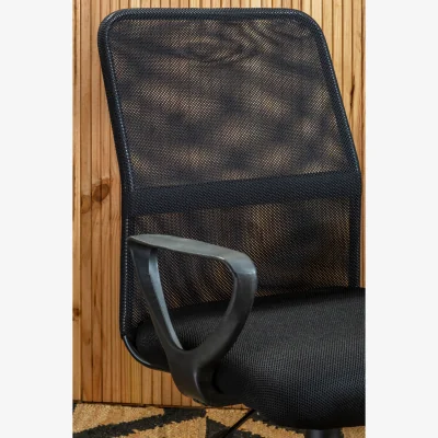 The Range Stratford Black Home Office Chair - Black