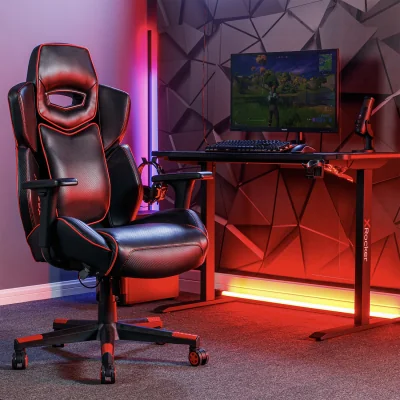 The Range Drogon Gaming Office Chair - Black/Red