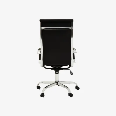 The Range Brent Black High Back Home Office Chair - Black