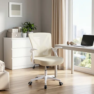 The Range Yaheetech Adjustable Desk Chair with Flip-Up Armrests