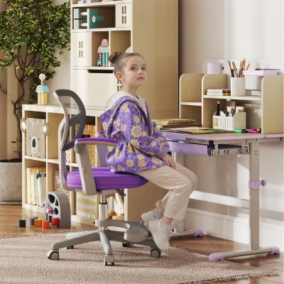 The Range Kids Desk Chair - Purple